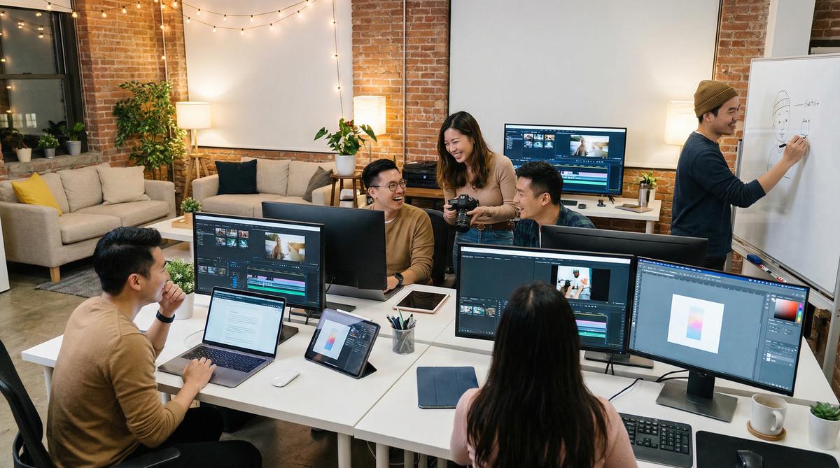 在线看片社区创作者交流视频